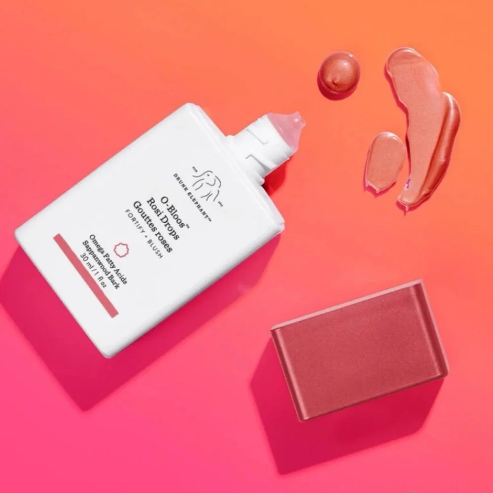 Drunk Elephant O-Bloos Rosi Drops - Gouttes Roses Fortify Blush 30ml $39